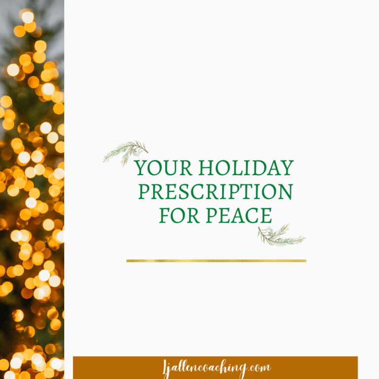 Prescription for Holiday Peace