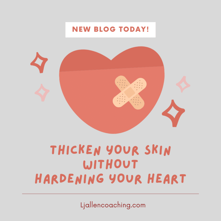 Thick Skin vs. A Hard Heart
